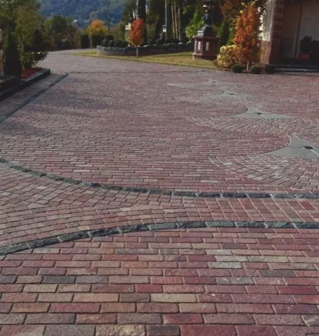 porphyry paving